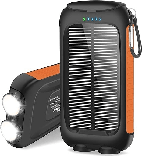 Kepswin Solar Charger Power Bank 38800mAh